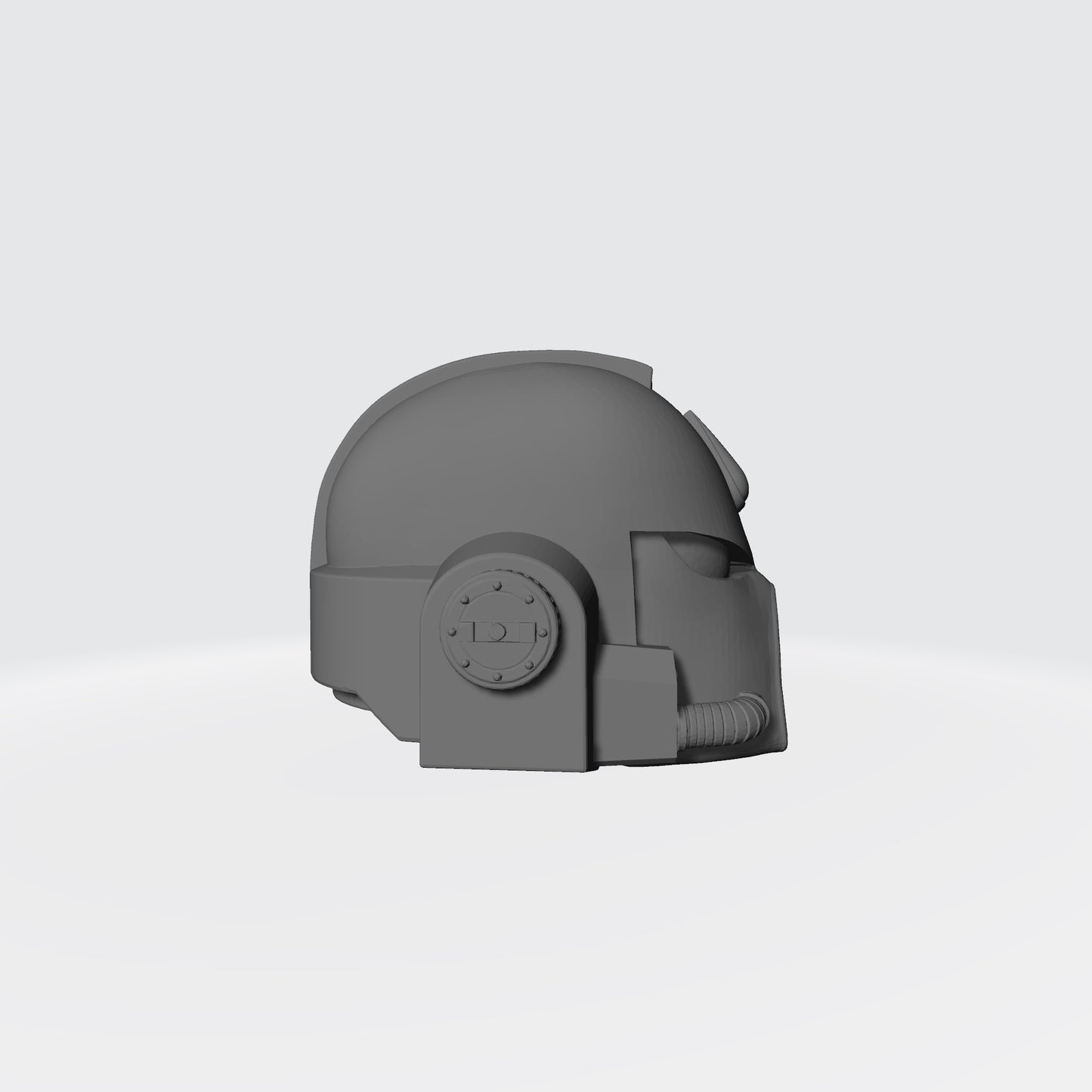 Blood Angels Space Marine Mark VII Helmet with Blood Drop for McFarlane Toys Action Figures