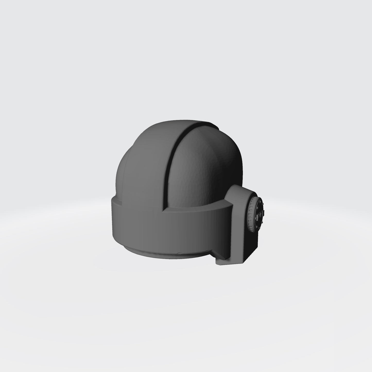 Salamanders Legion MKVII Helmet with Engraved Insignia Compatible with McFarlane Space Marine Action Figures