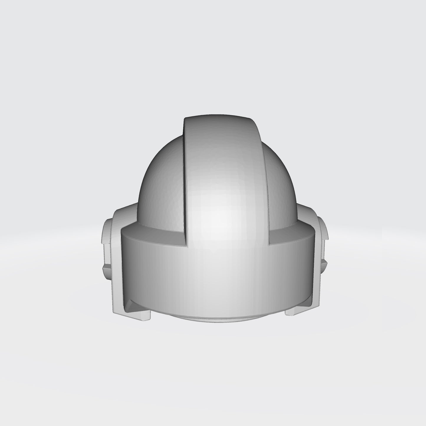 White Scars MKVI Helmet with Vents for McFarlane Toys Space Marine Action Figures