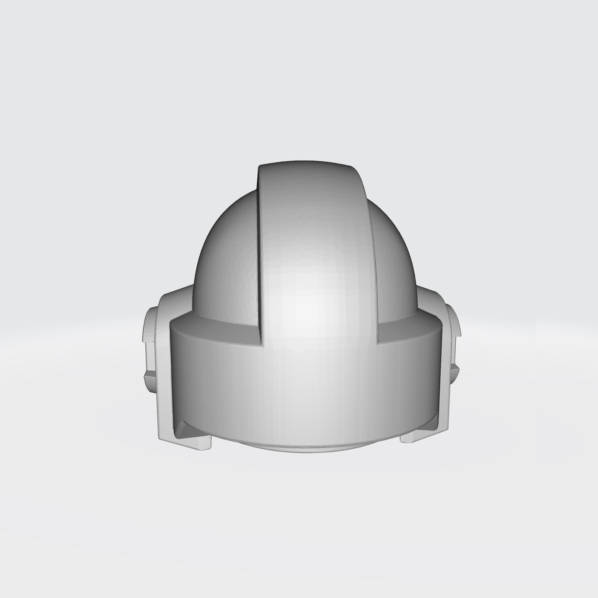 White Scars MKVI Helmet with Vents for McFarlane Toys Space Marine Action Figures