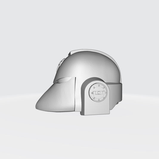 White Scars MKVI Helmet for McFarlane Toys Space Marine Action Figures