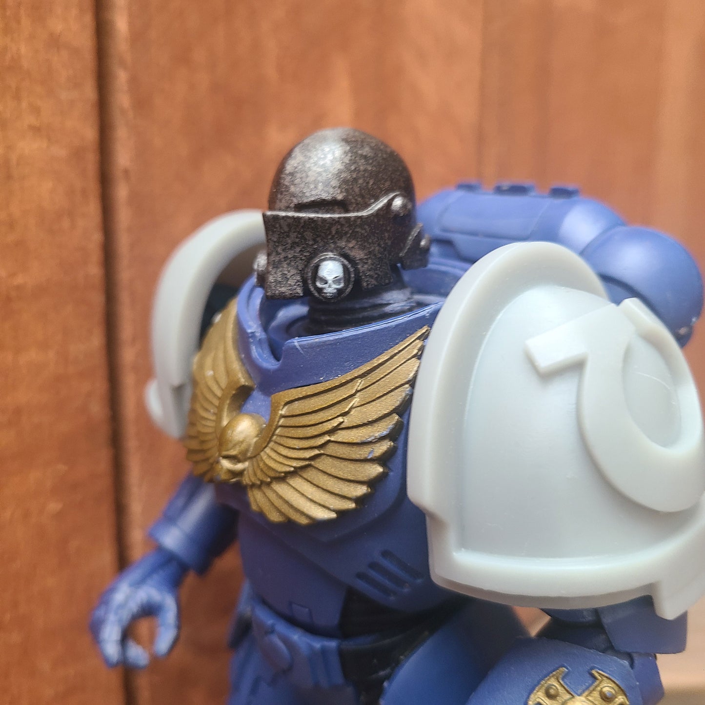 Demon Hunters Helmet Mark V Sallet for McFarlane Toys Space Marine Action Figures