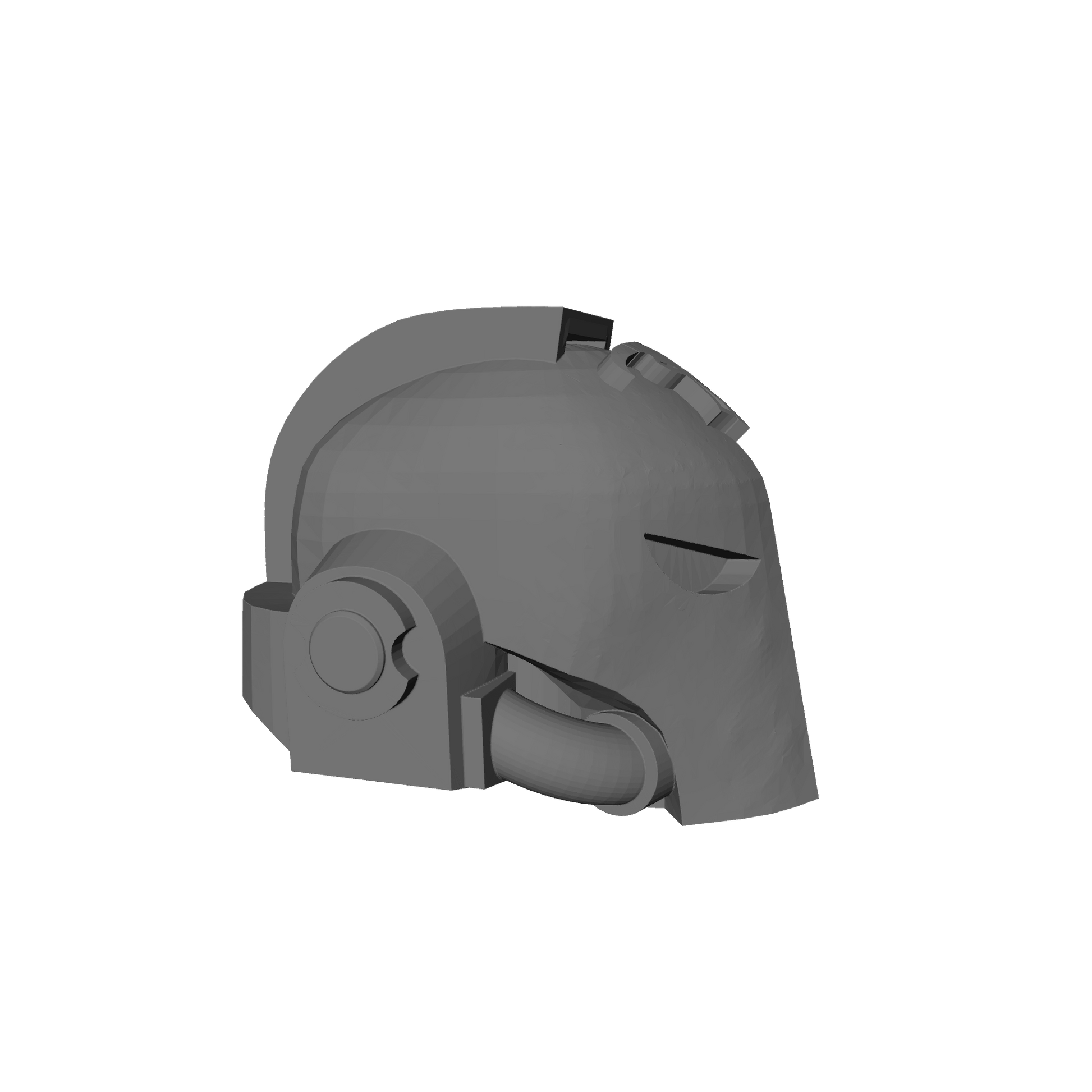 Minotaurs Chapter Spartan Helmet for McFarlane Toys Space Marines Action Figures