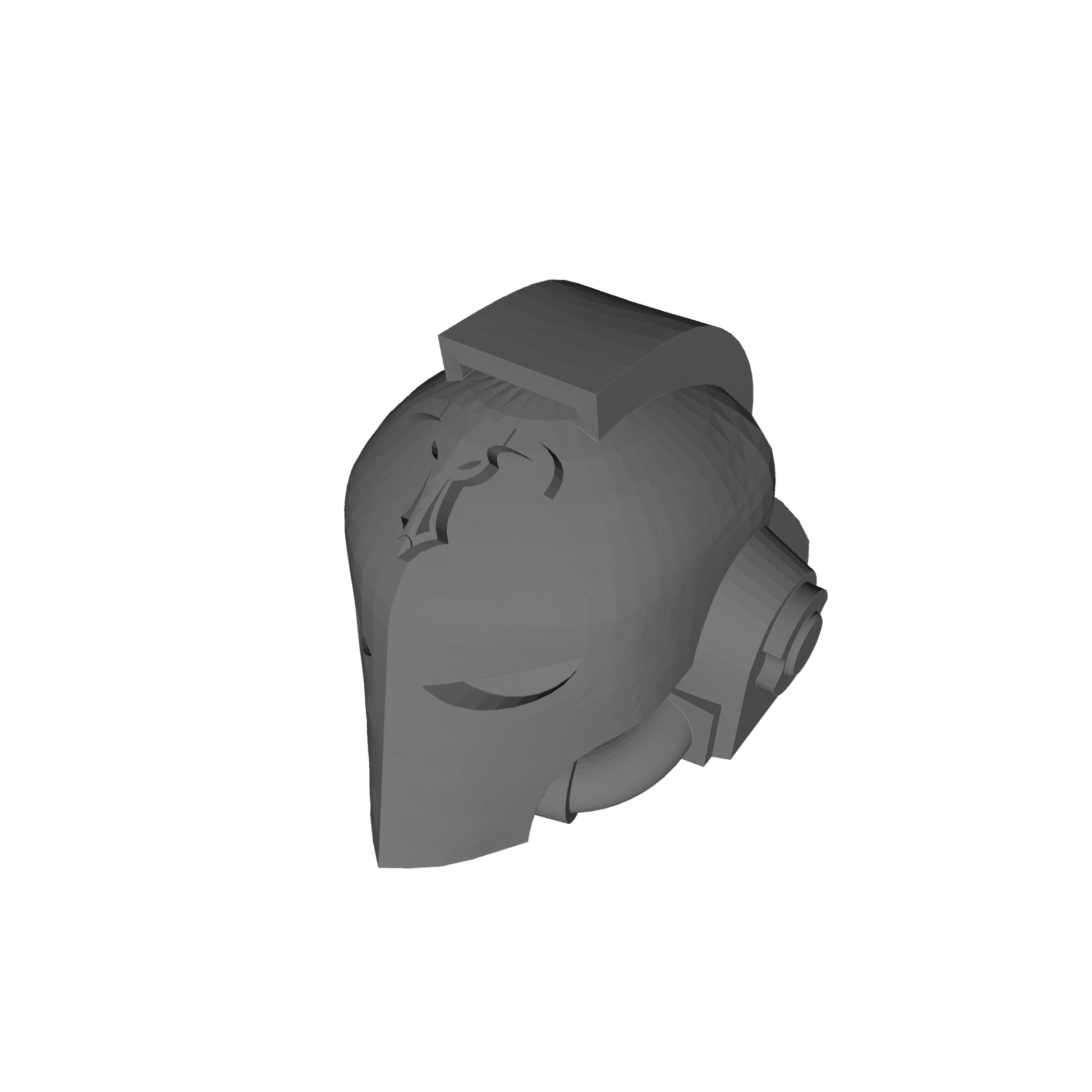 Minotaurs Chapter Spartan Helmet for McFarlane Toys Space Marines Action Figures