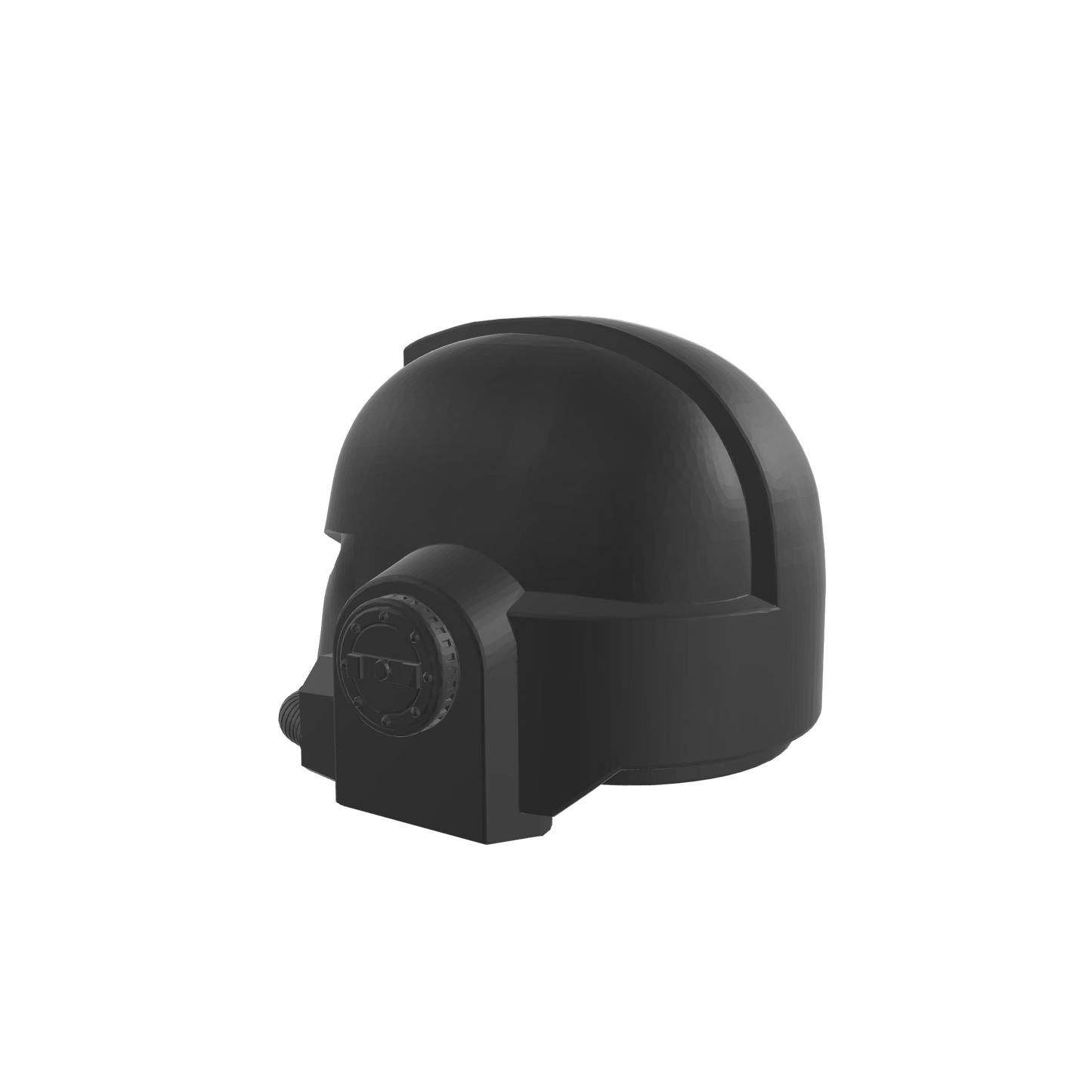 Red Scorpions Chapter Mark VII Helmet for McFarlane Toys Loyalist Marine Action Figures Custom 1:12th Scale Head Swap