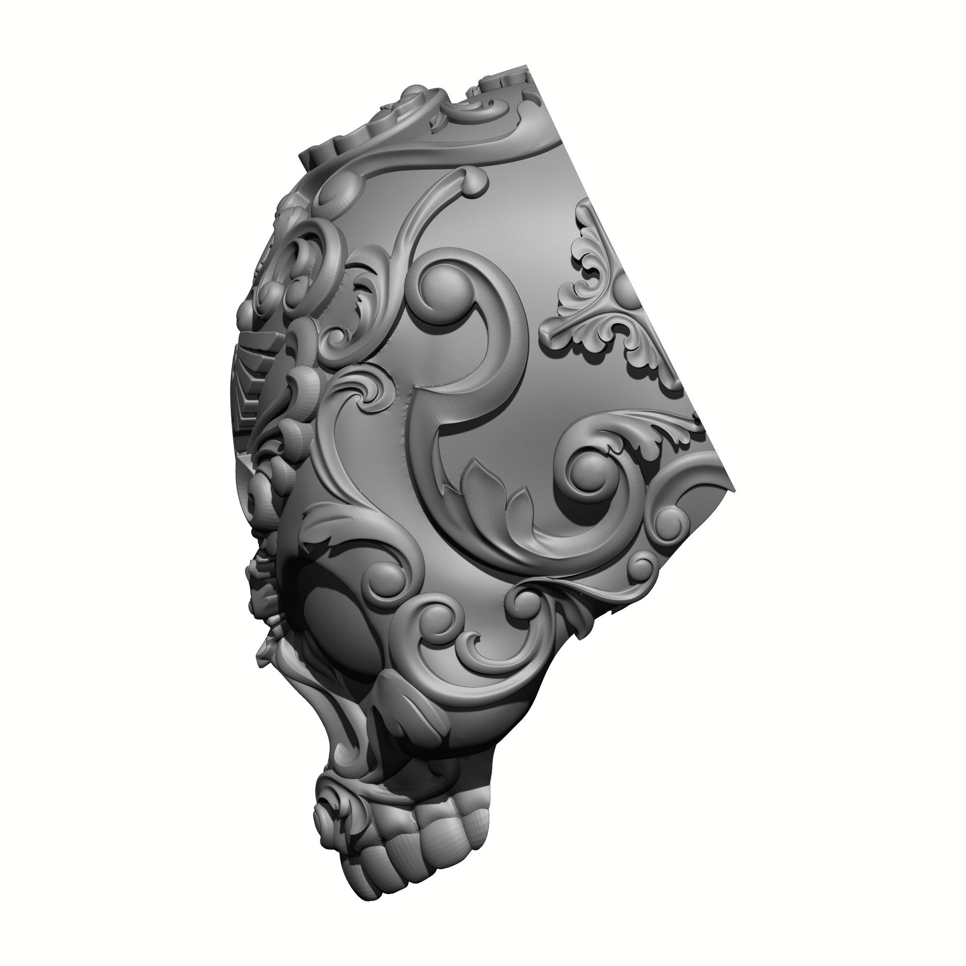 Custom Space Marine Los Muertos Chapter Knee Pad Armor for McFarlane Toys Action Figures