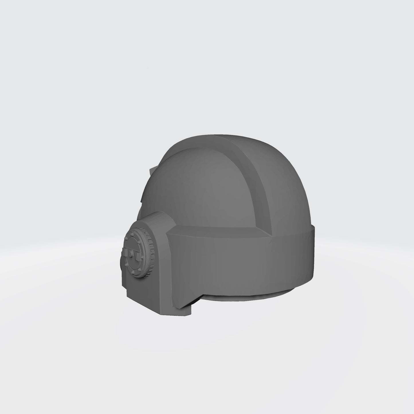 Custom Chaos Undivided Traitor Legions Mark VII Helmet with Arrow for McFarlane Toys Space Marine Action Figures
