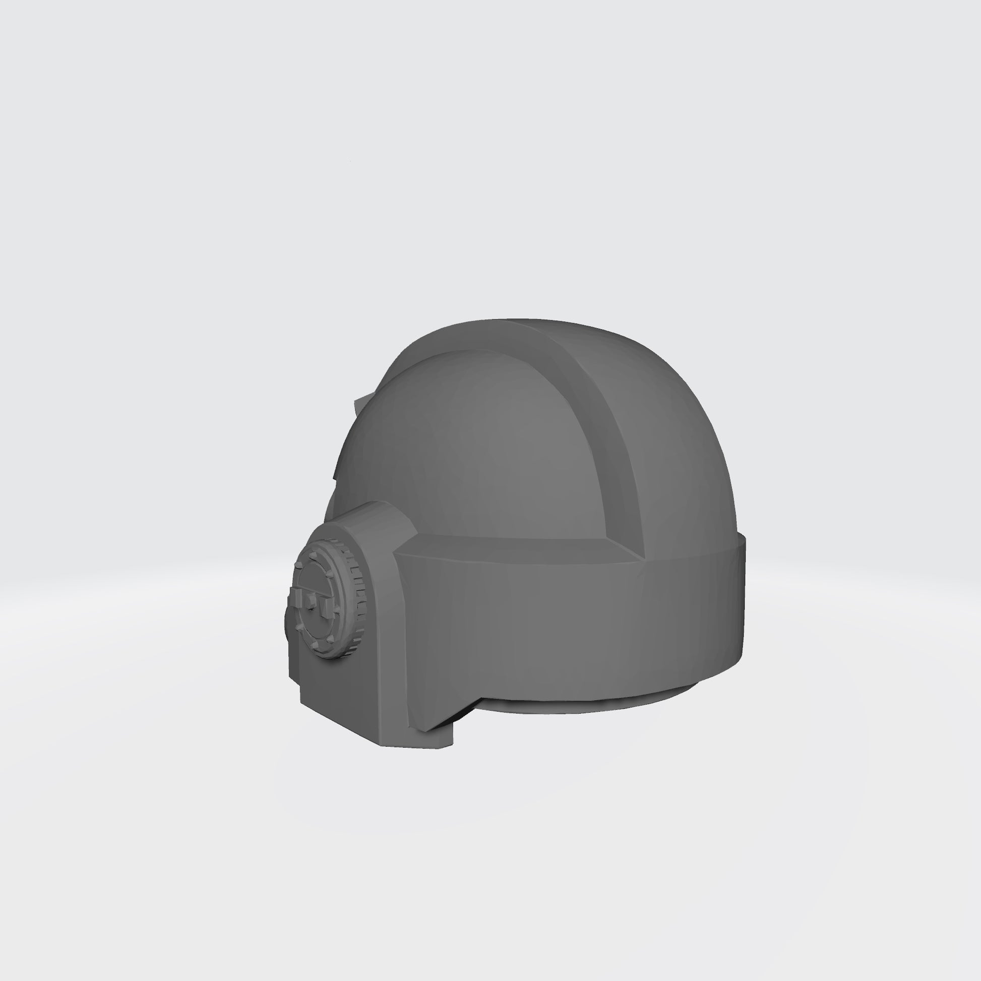 Custom Chaos Undivided Traitor Legions Mark VII Helmet with Arrow for McFarlane Toys Space Marine Action Figures