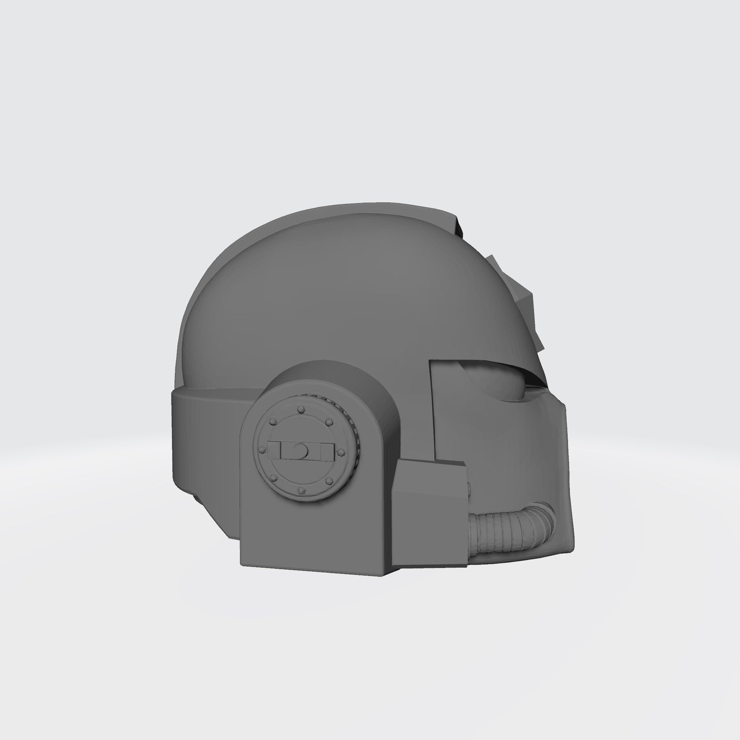 Wolf Legion MK VII Helmet with Diamond Compatible with McFarlane Space Marine Action Figures