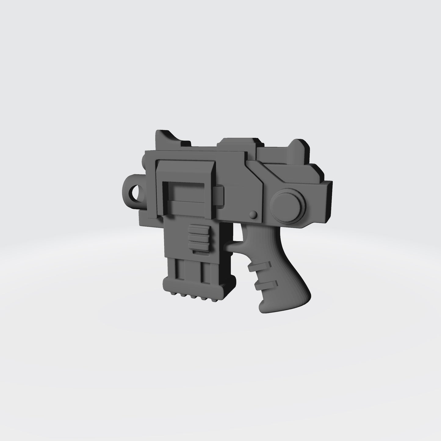 Deathwatch Bolt Pistol Mark IV Tigrus Pattern Left Handed for McFarlane Space Marine Action Figures