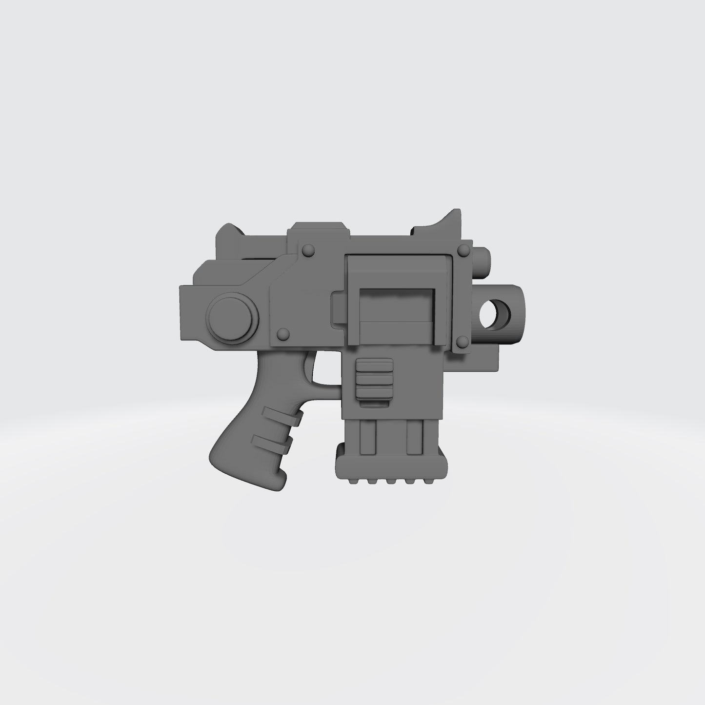 Deathwatch Bolt Pistol Mark IV Tigrus Pattern with Rivets for McFarlane Space Marine Action Figures