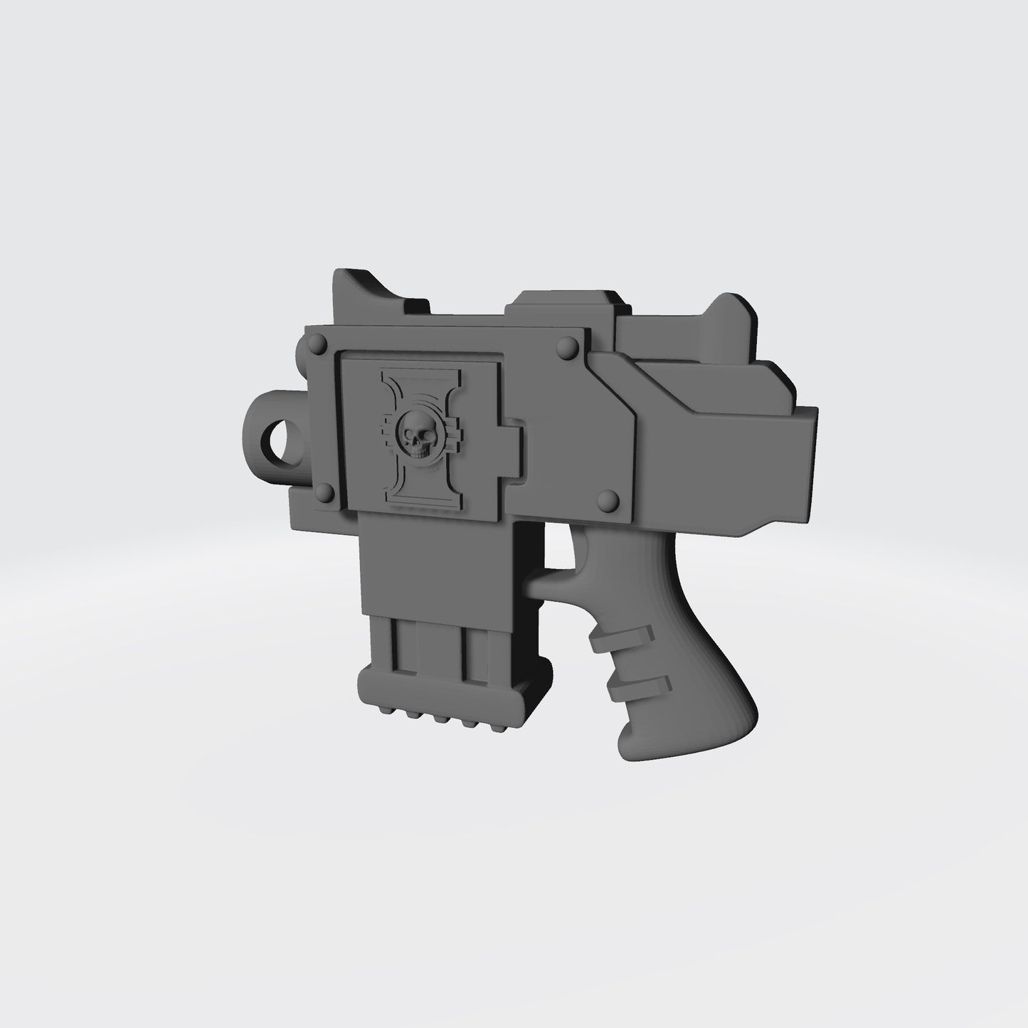 Deathwatch Bolt Pistol Mark IV Tigrus Pattern with Rivets for McFarlane Space Marine Action Figures