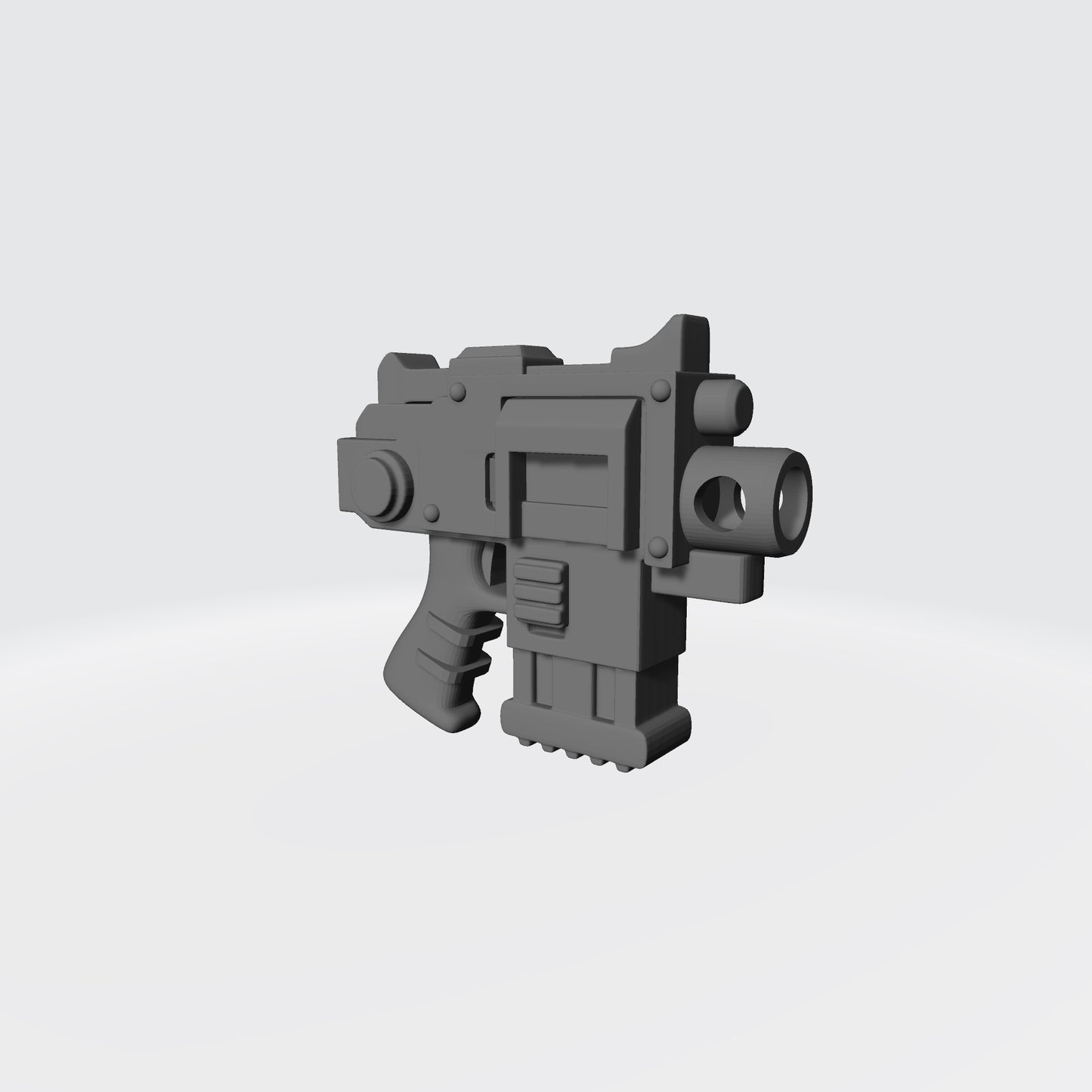 Deathwatch Bolt Pistol Mark IV Tigrus Pattern with Rivets for McFarlane Space Marine Action Figures