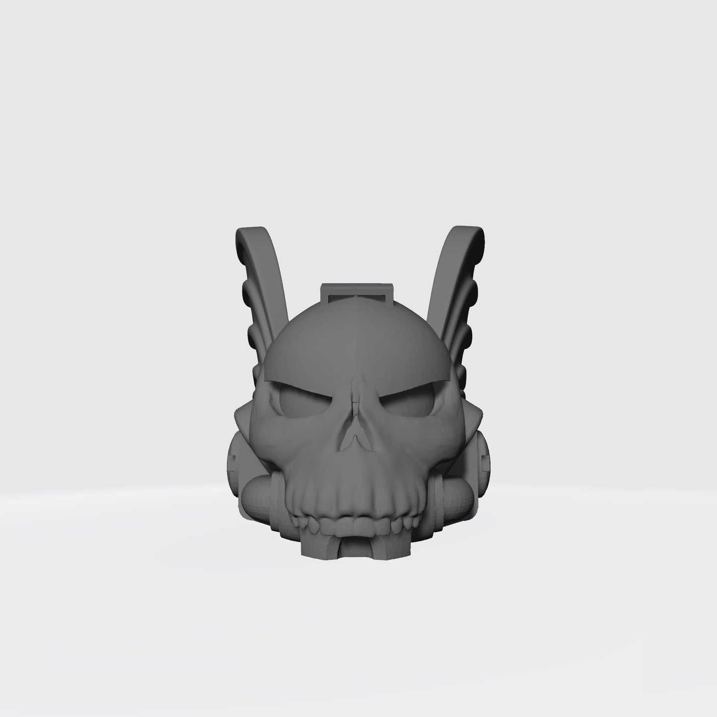Night Lords Legion Skull Helmet with Demon Wings compatible with McFarlane Toys Space Marines designed by Fantasy World Games