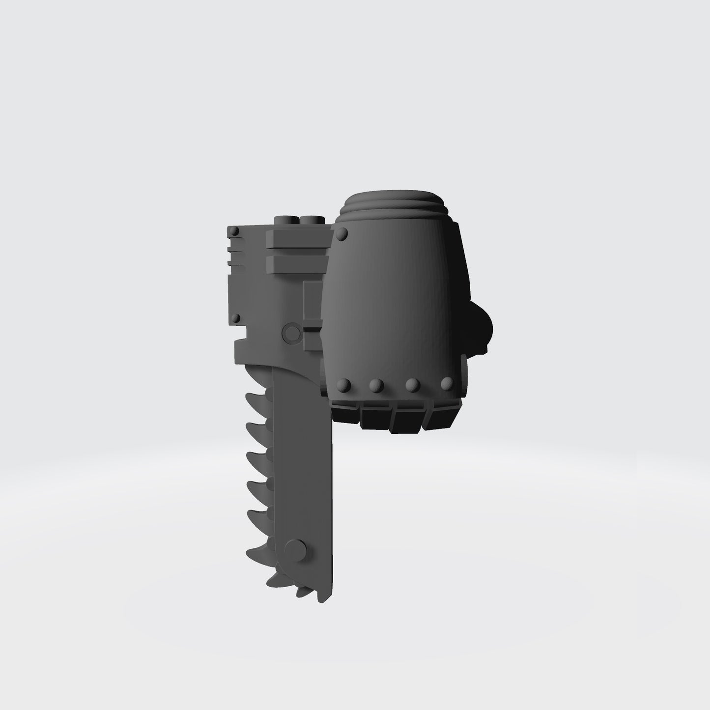 Battle Brother Right Handed Power Fist with Chainblade for McFarlane Toys Space Marine Action Figures