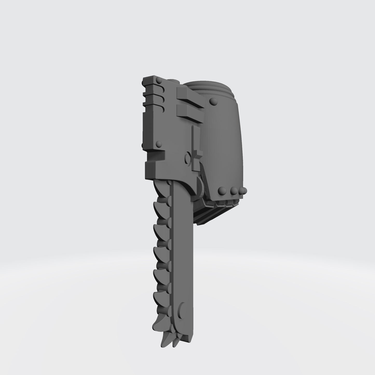 Battle Brother Right Handed Power Fist with Chainblade for McFarlane Toys Space Marine Action Figures