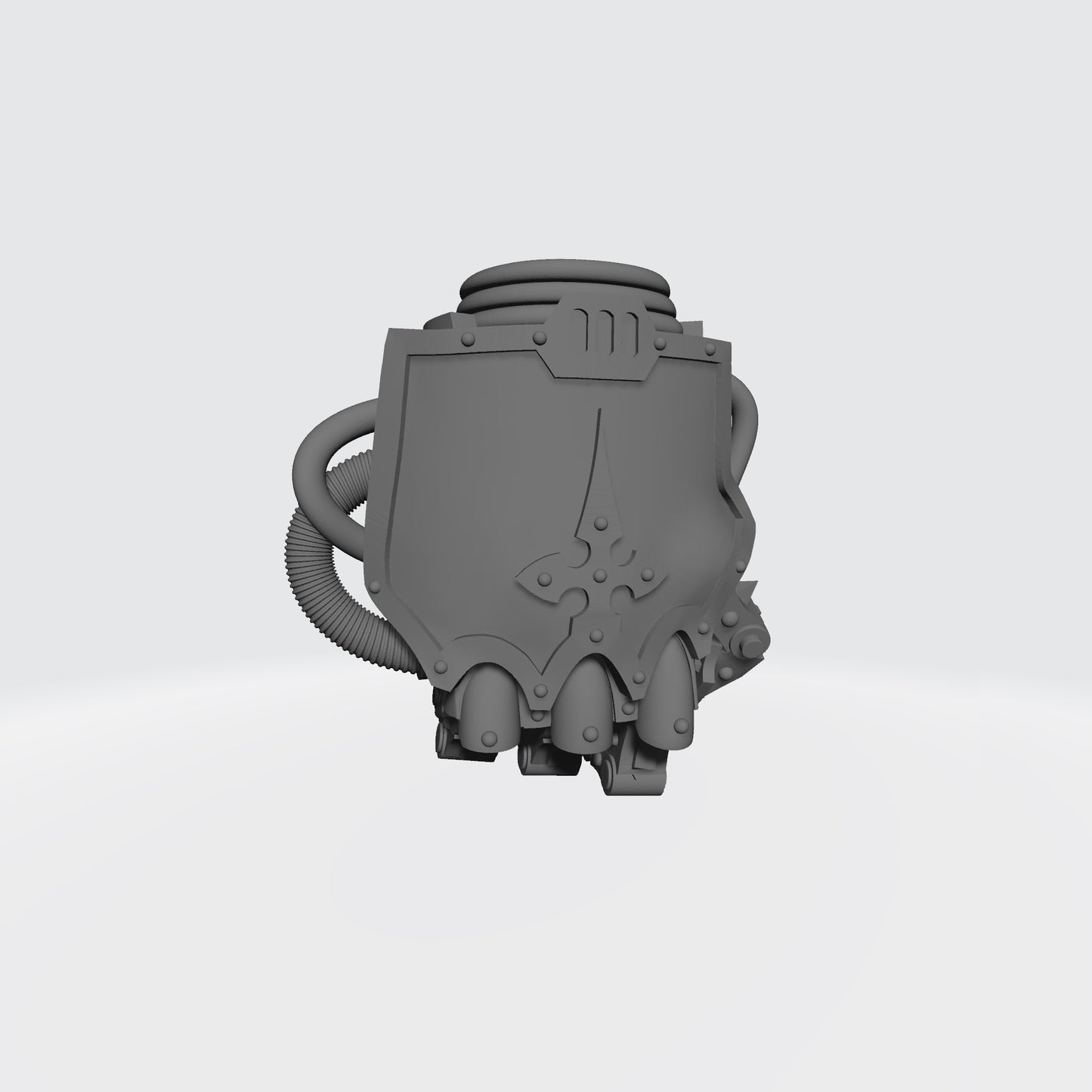 Iron Hands Master-Crafted Right Hand Closed Power Fist for McFarlane Toys Space Marines