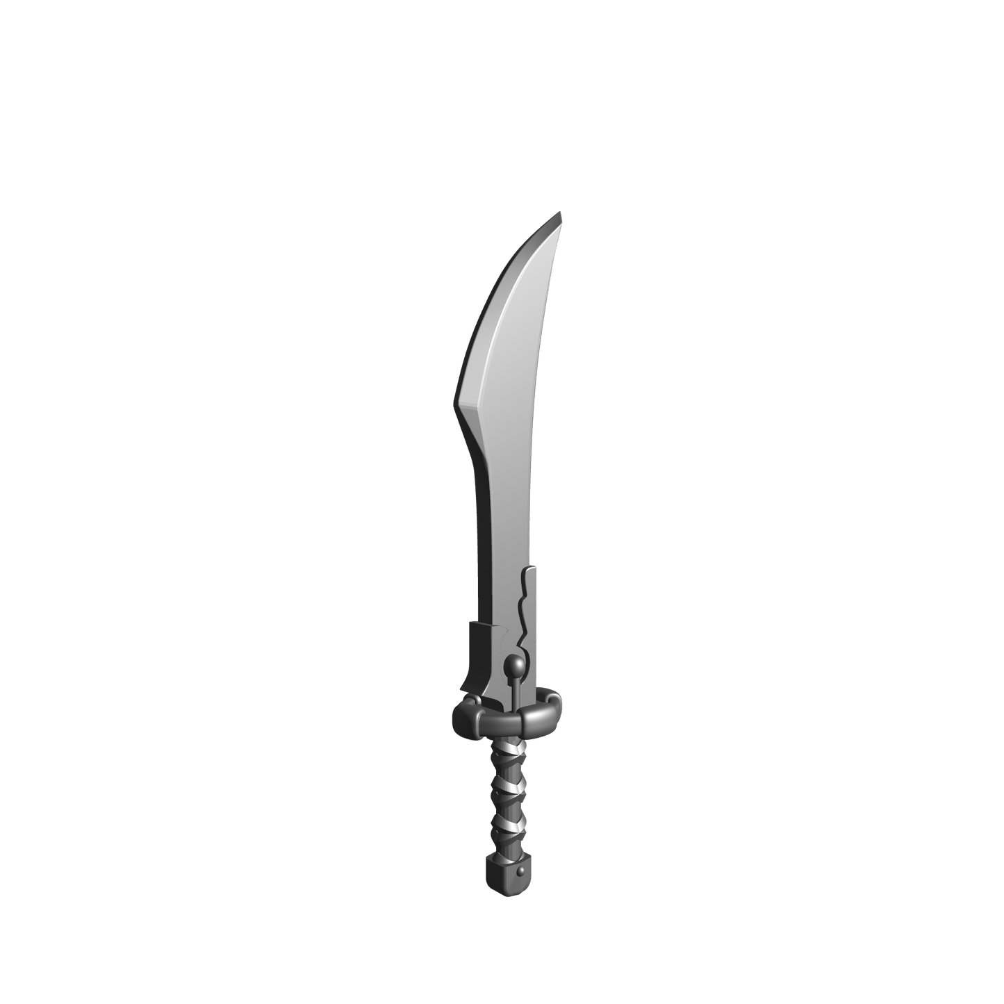 White Scars Legion Mongolian Power Sword for McFarlane Toys Loyalist Marine Action Figures Custom 1:12th Scale Parts