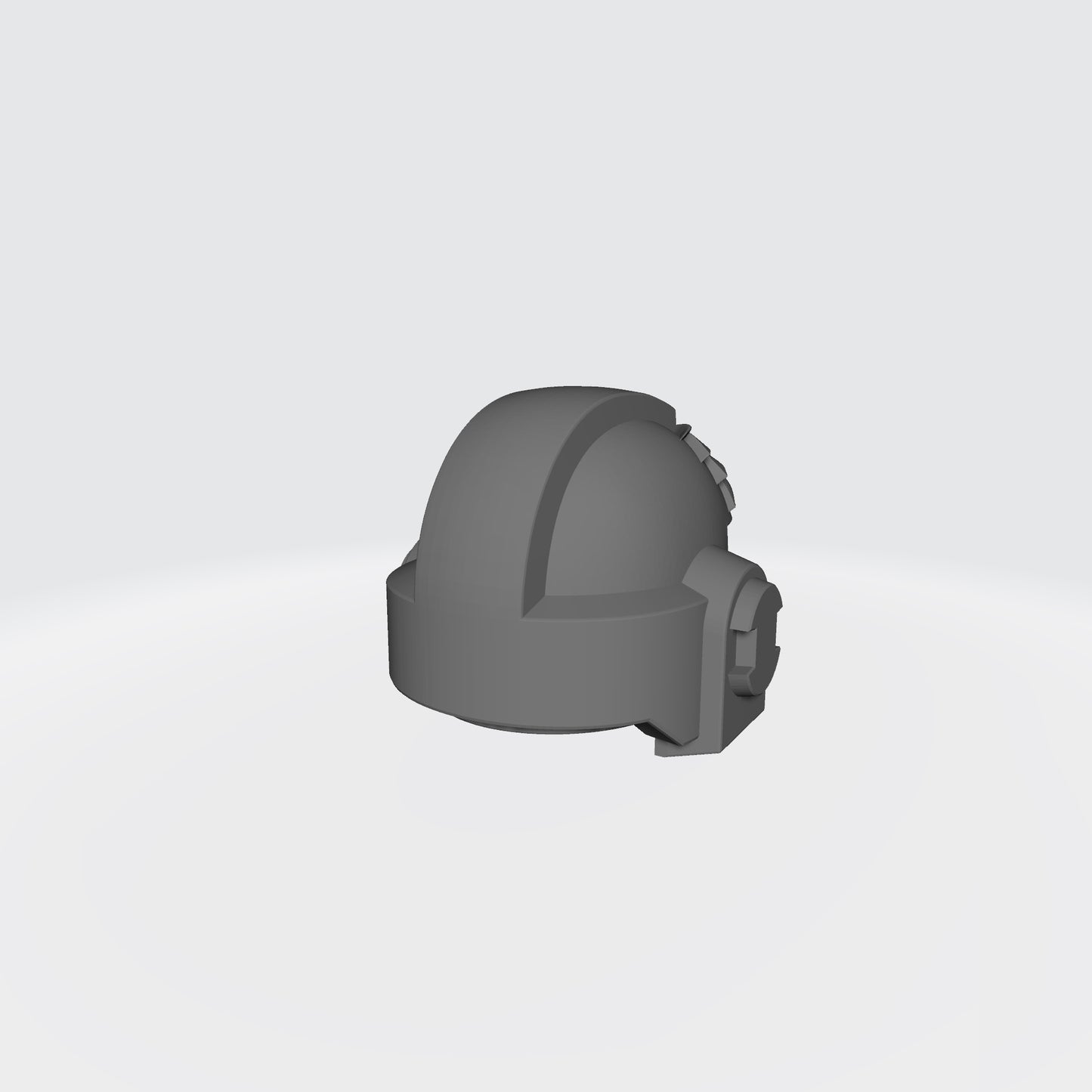 Raven Guard Shrike MKVI Corvus Helmet with Wings for McFarlane Toys Space Marine Action Figures