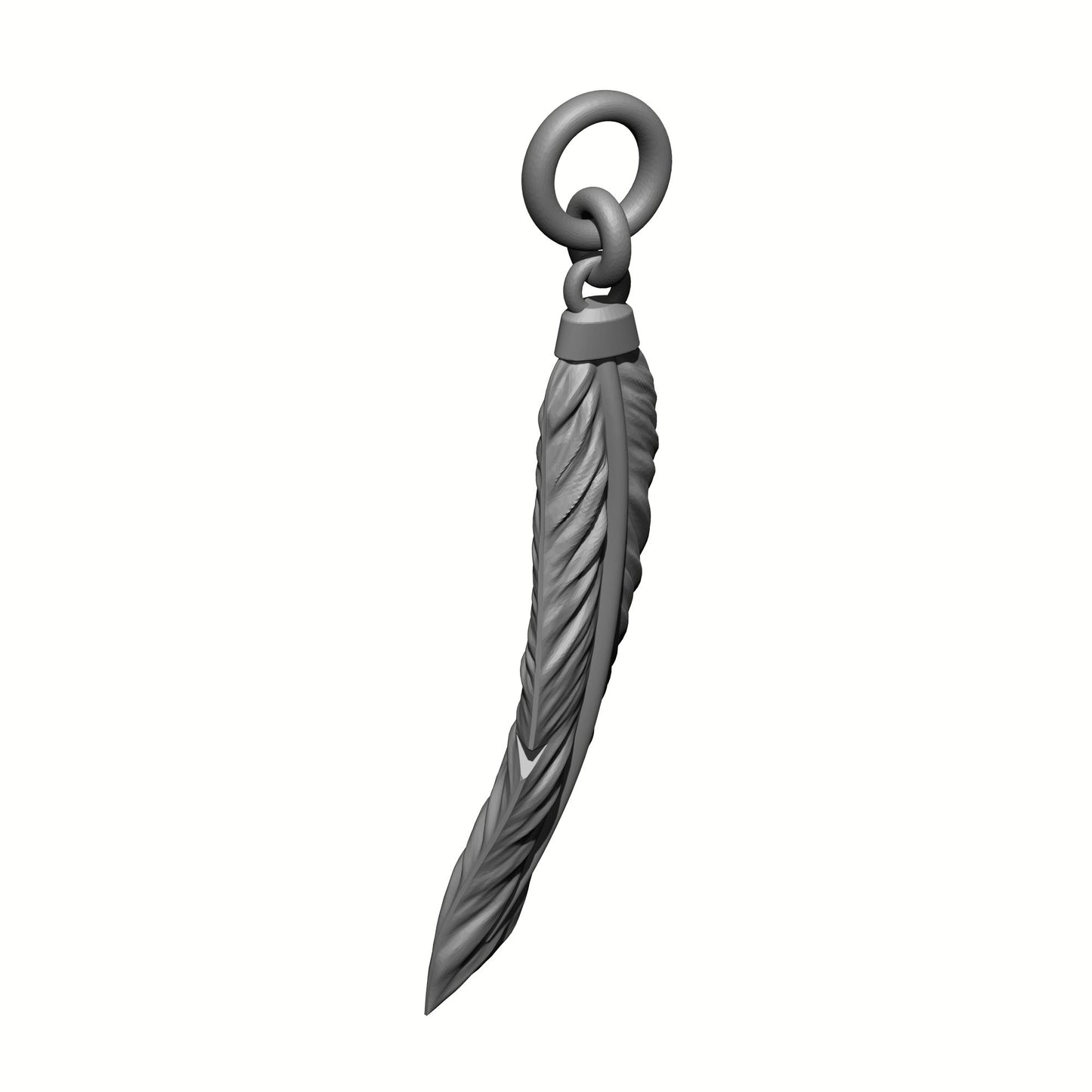 Raven Guard Talisman Raven Feather 02 Belt Relic Compatible with McFarlane Toys Space Marine Action Figures