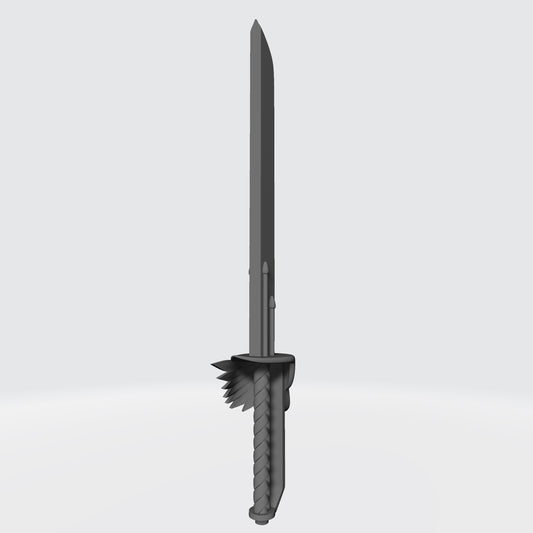Blood Angels Sanguinary Guard Glaive Encarmine Power Sword for the Left Hand for McFarlane Toys Battle Brother Action Figures