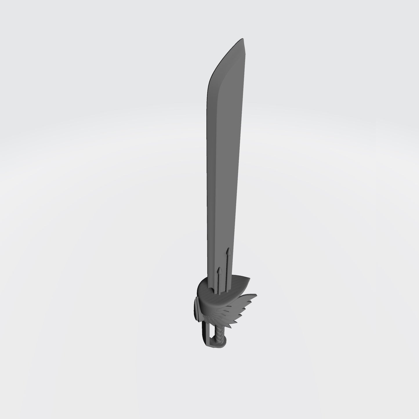Blood Angels Sanguinary Guard Glaive Encarmine Power Sword for the Left Hand for McFarlane Toys Battle Brother Action Figures