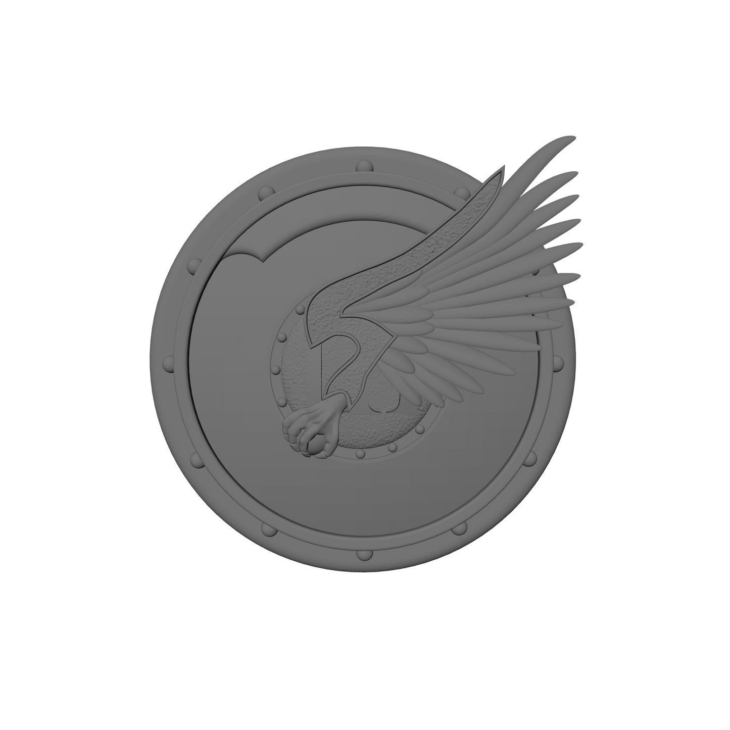 Emperor's Children Legion Shield Round for McFarlane Toys Traitor Marine Action Figures Custom 1:10th Scale Parts