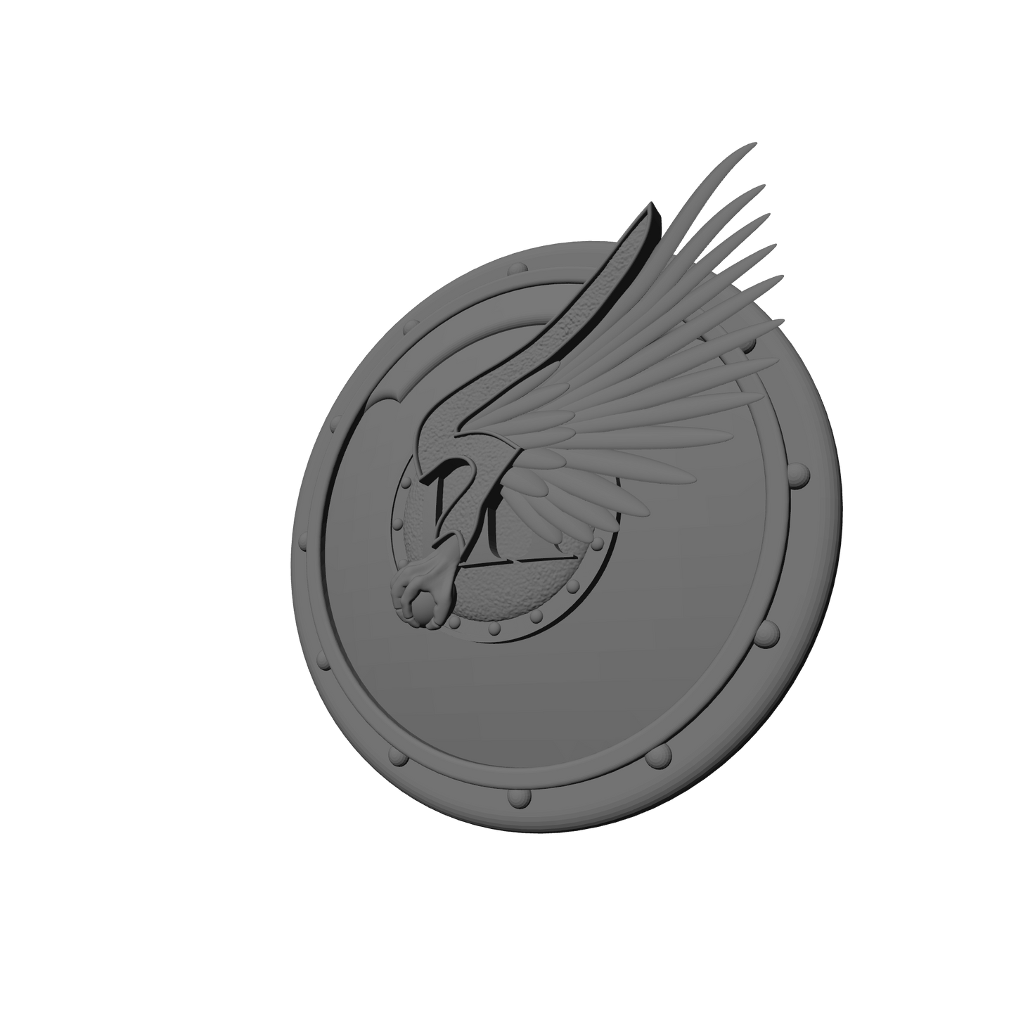 Emperor's Children Legion Shield Round for McFarlane Toys Traitor Marine Action Figures Custom 1:10th Scale Parts