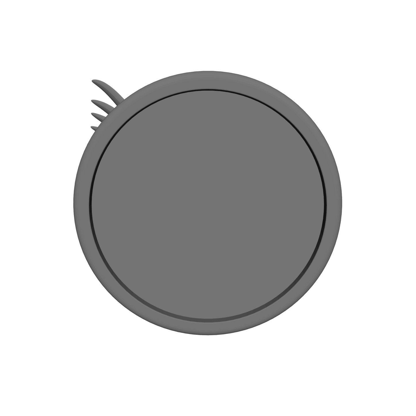Emperor's Children Legion Shield Round for McFarlane Toys Traitor Marine Action Figures Custom 1:10th Scale Parts