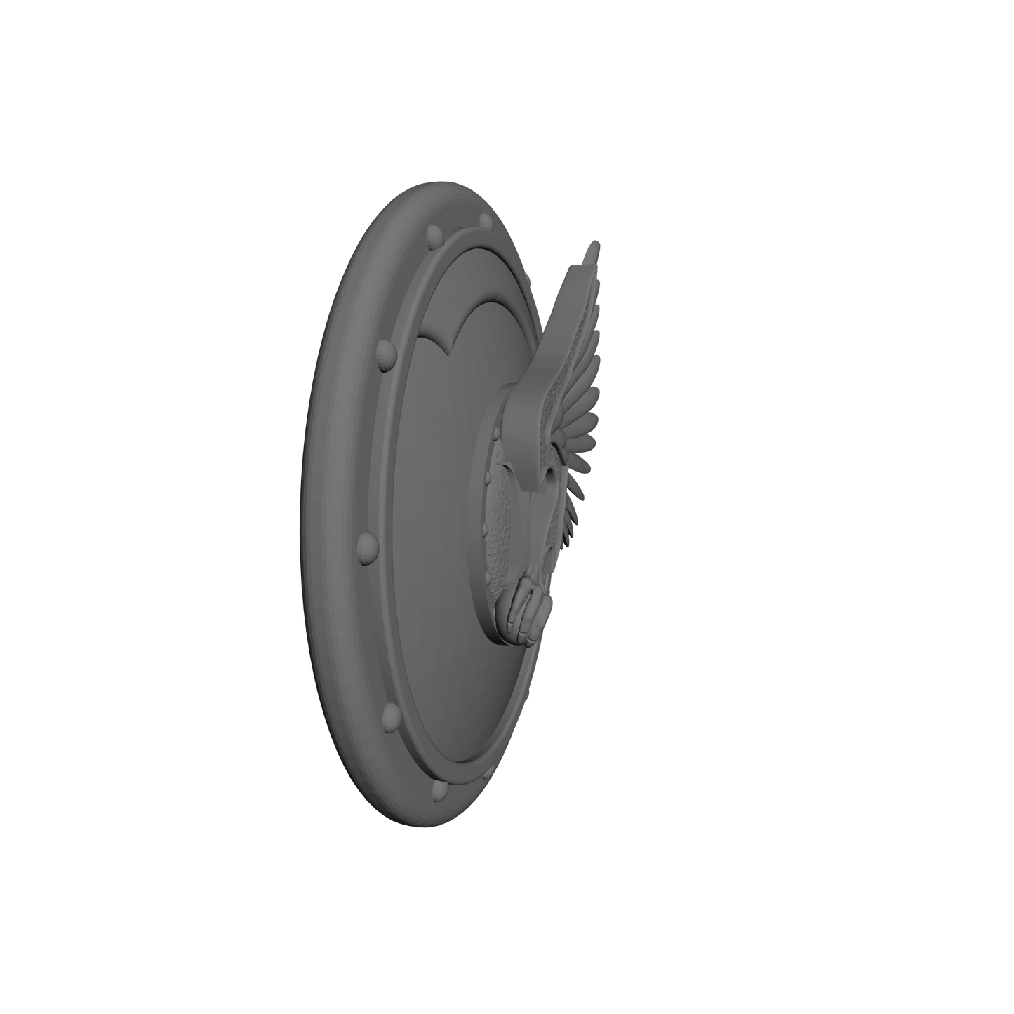 Emperor's Children Legion Shield Round for McFarlane Toys Traitor Marine Action Figures Custom 1:10th Scale Parts
