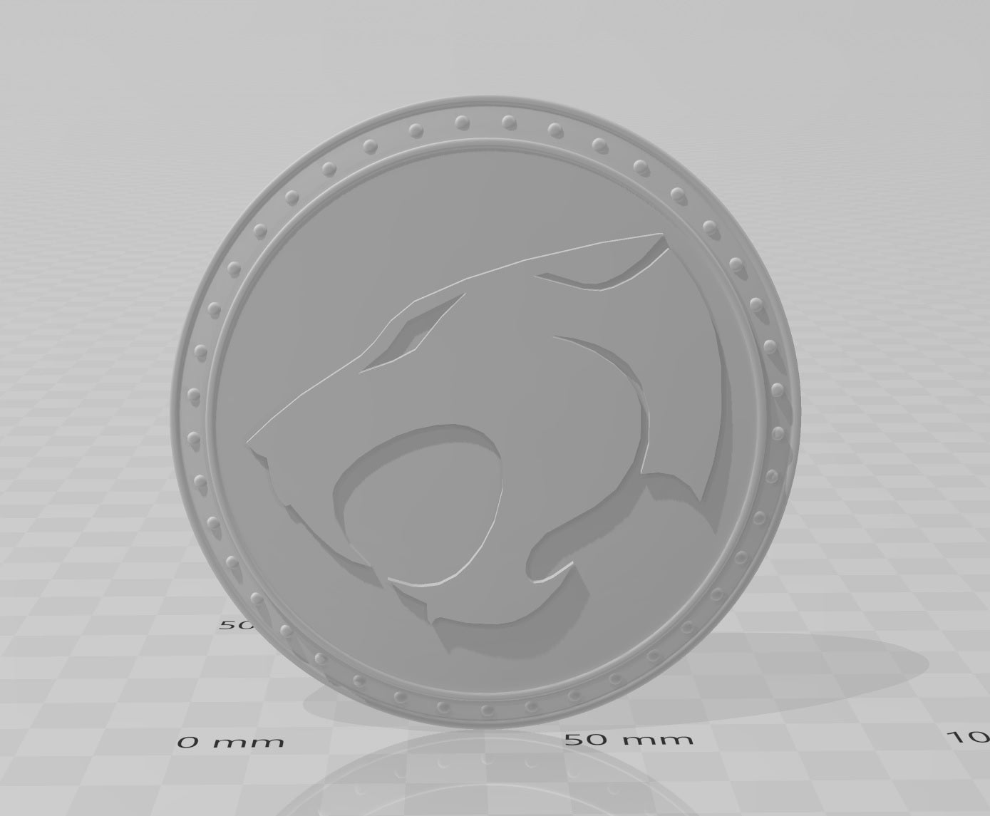 Custom 80mm Thundercats Round Shield with Rivets for Four Horsemen Mythic Legions Action Figures