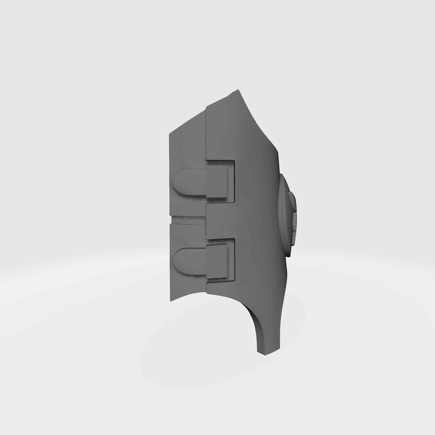 Custom Space Marine Luna Wolves Legion Shin Guard Armor with Clamps for McFarlane Toys Grimdark Battle Brothers Action Figures