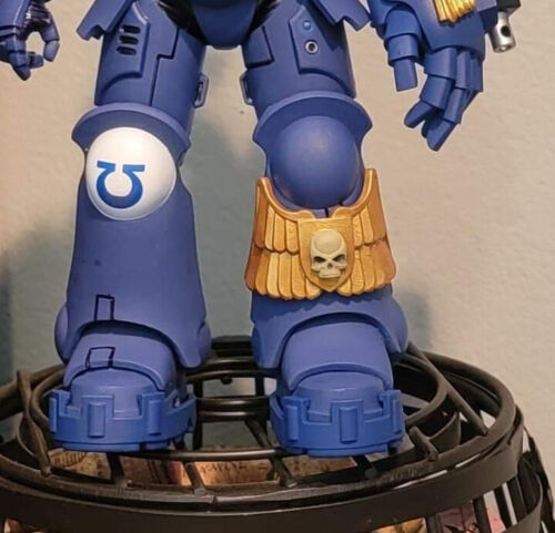 Gravis Armor Captain in Mark X Power Armor Kit for McFarlane Toys Space Marine Action Figures
