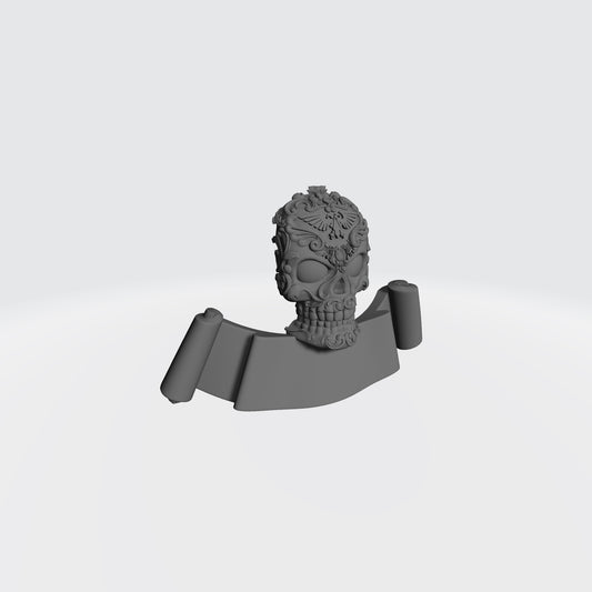 Los Muertos Chapter Shin Guard Decal Plain for McFarlane Toys Action Figures