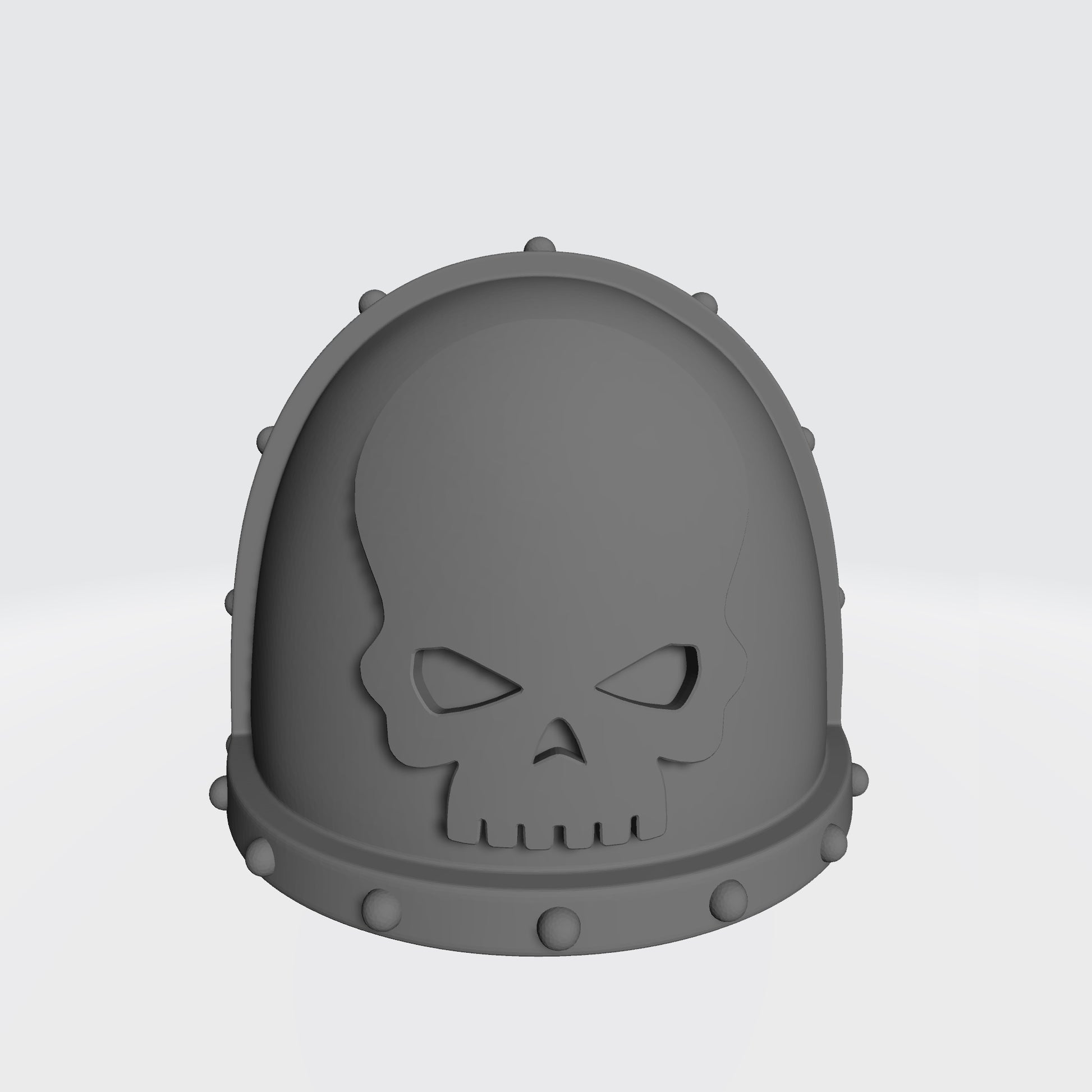 Mortifactors Chapter MKVII Shoulder Pad with Studs for McFarlane Toys Space Marine Action Figures