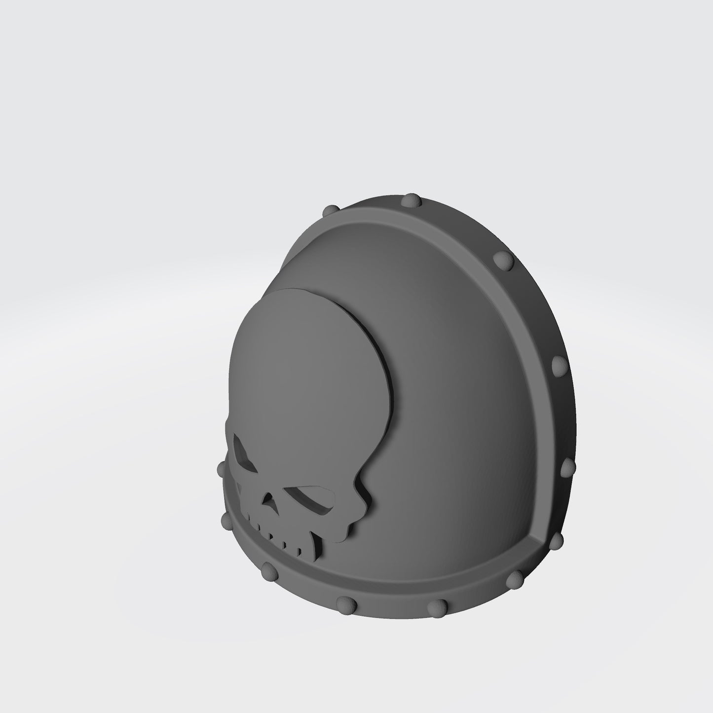 Mortifactors Chapter MKVII Shoulder Pad with Studs for McFarlane Toys Space Marine Action Figures