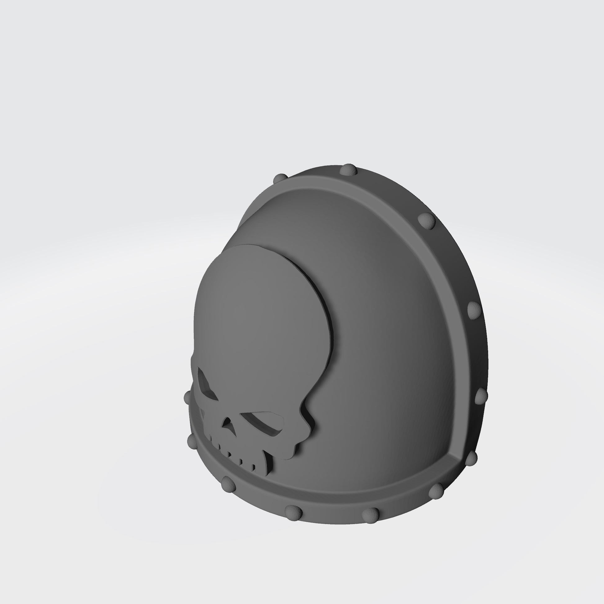 Mortifactors Chapter MKVII Shoulder Pad with Studs for McFarlane Toys Space Marine Action Figures