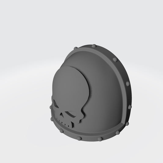 Mortifactors Chapter MKVII Shoulder Pad with Studs for McFarlane Toys Space Marine Action Figures