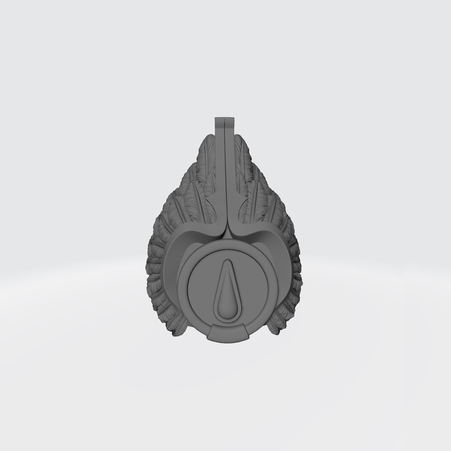Blood Angels Sanguinary Guard Shoulder Pad with Feathers for McFarlane Toys Space Marine Action Figures