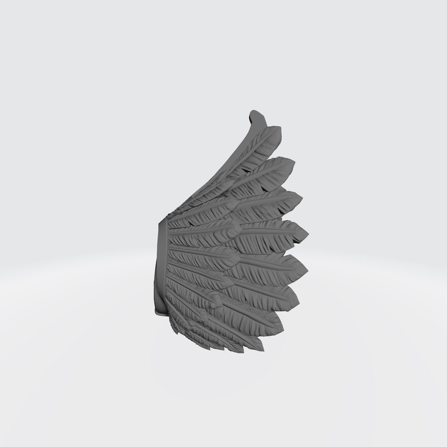 Blood Angels Sanguinary Guard Shoulder Pad with Feathers for McFarlane Toys Space Marine Action Figures
