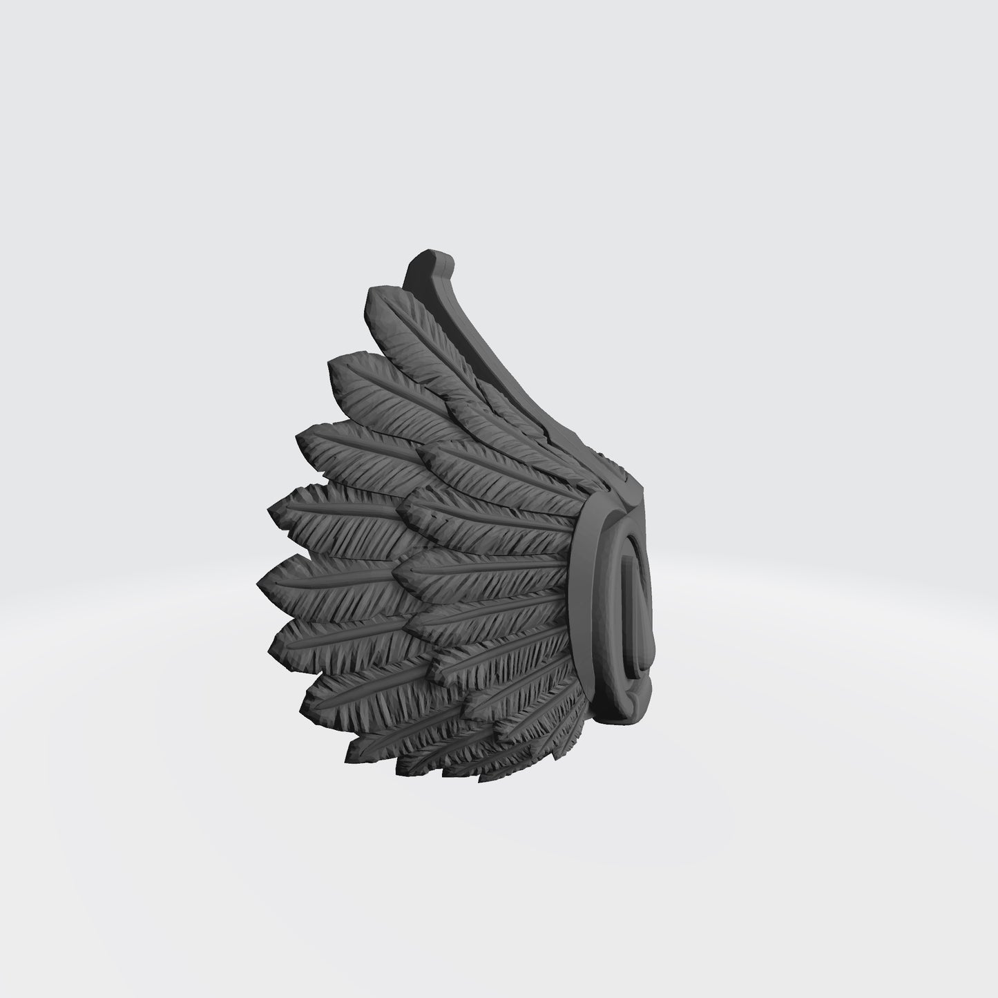Blood Angels Sanguinary Guard Shoulder Pad with Feathers for McFarlane Toys Space Marine Action Figures