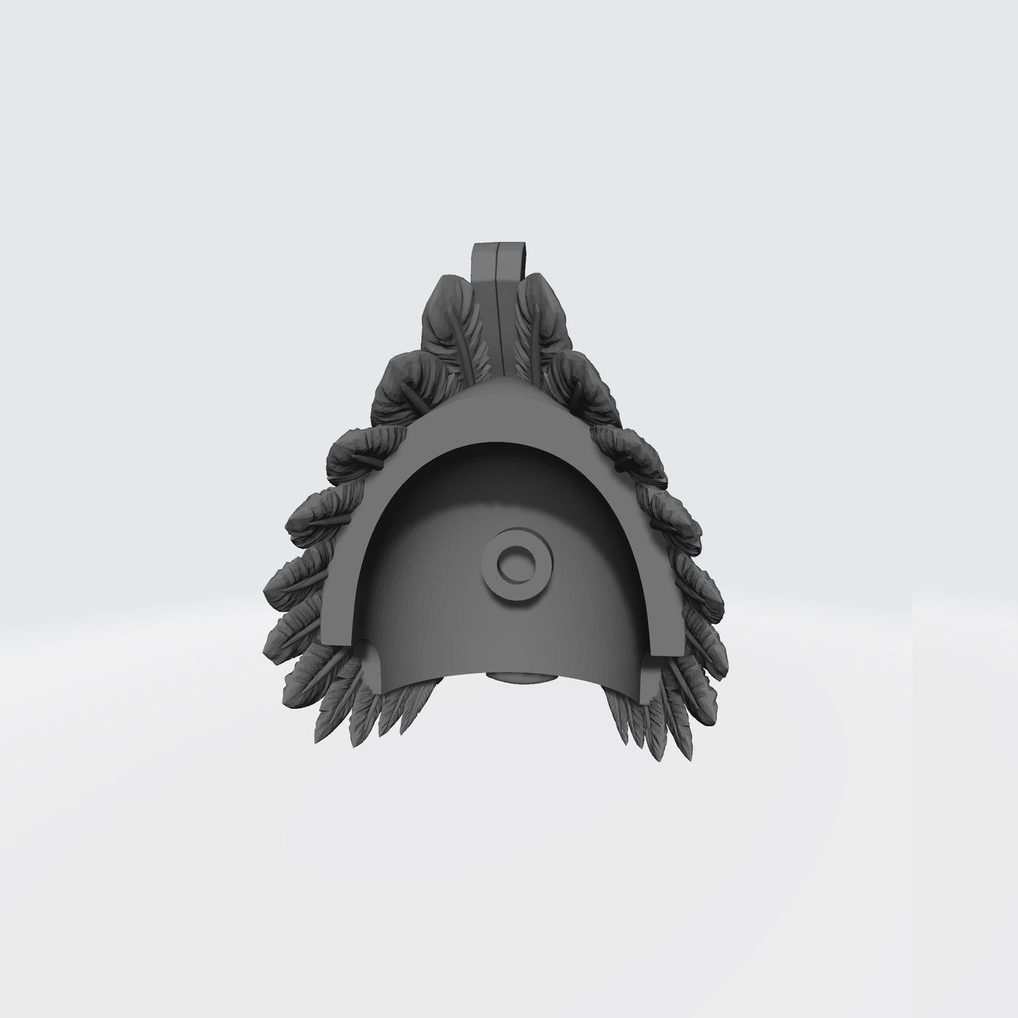 Blood Angels Sanguinary Guard Shoulder Pad with Feathers for McFarlane Toys Space Marine Action Figures