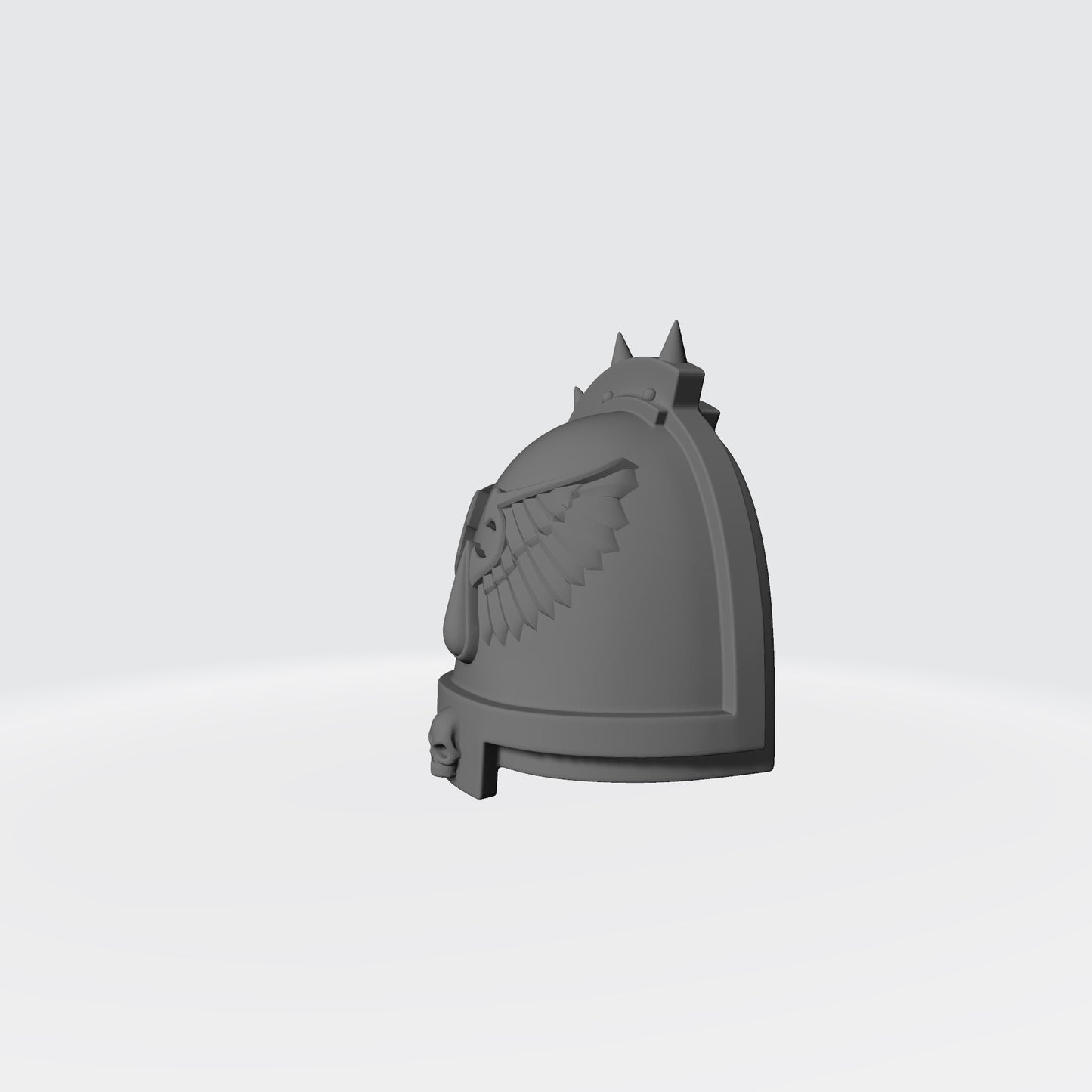 Blood Angels Chaplain MKXI Skull Shoulder Pad for McFarlane Toys Space Marines