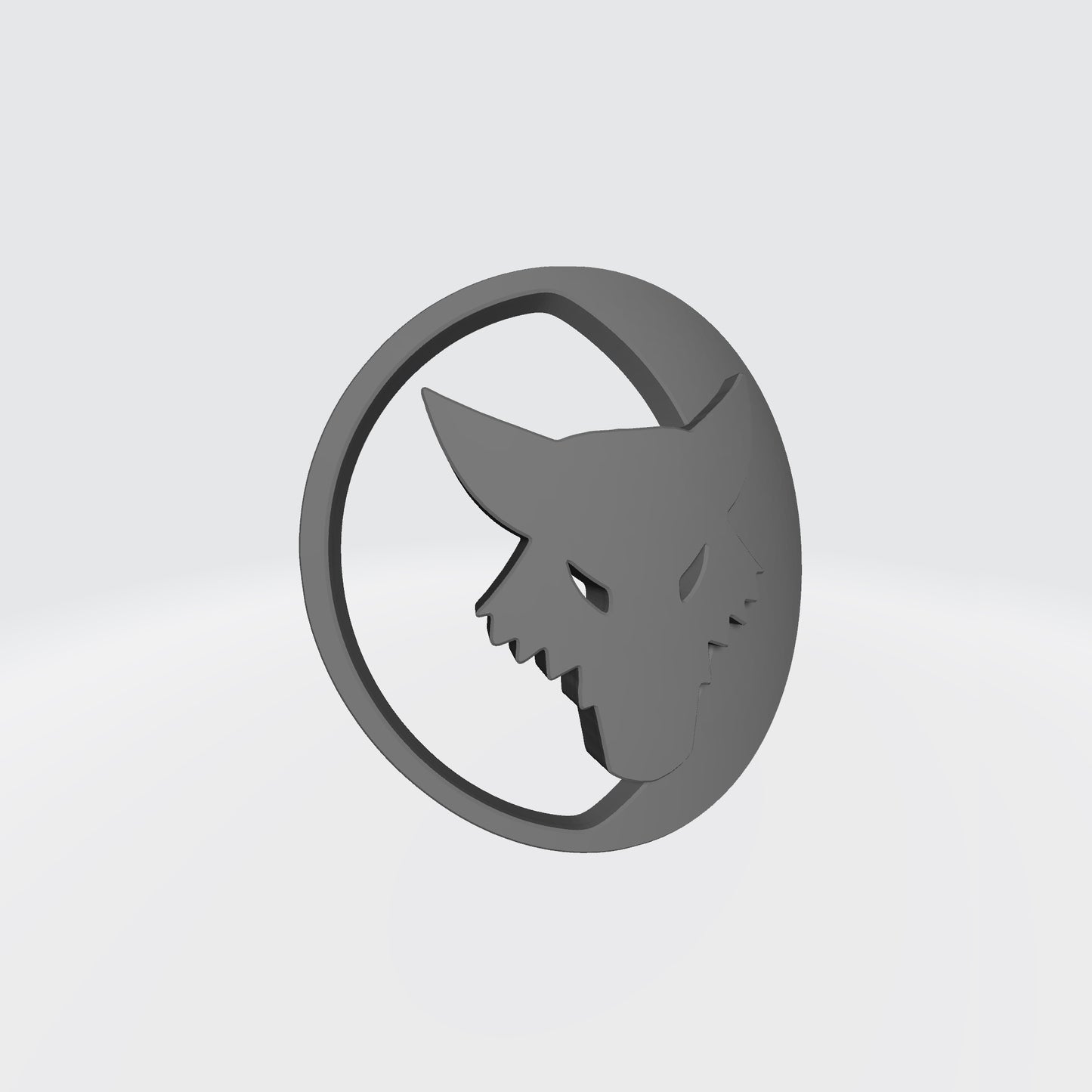 Custom Space Marine Pre-Heresy Luna Wolves Legion Right Shoulder Pad Decal for Grimdark Battle Brothers Action Figures