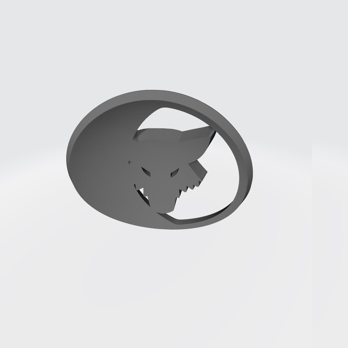 Custom Space Marine Pre-Heresy Luna Wolves Legion Right Shoulder Pad Decal for Grimdark Battle Brothers Action Figures