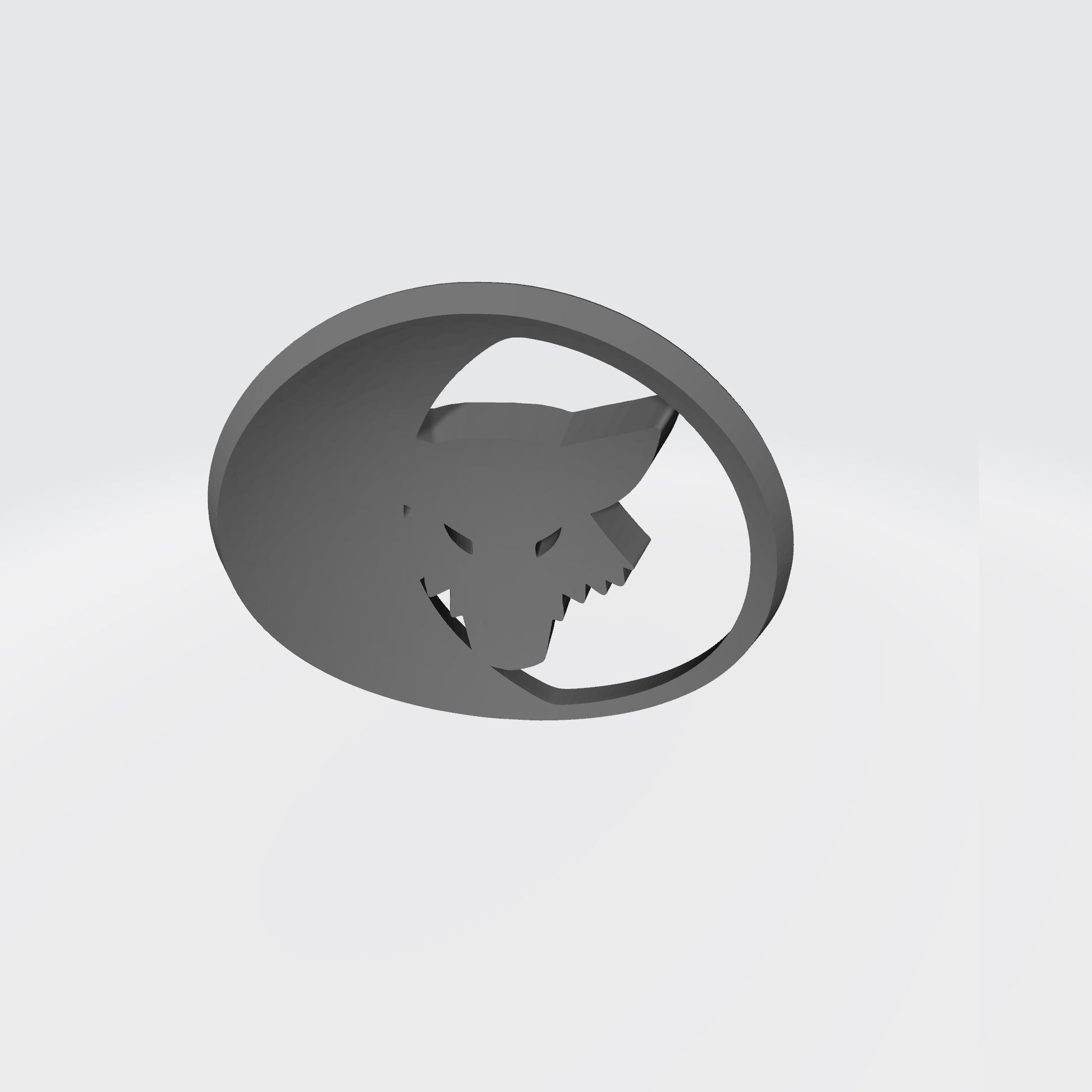 Custom Space Marine Pre-Heresy Luna Wolves Legion Right Shoulder Pad Decal for Grimdark Battle Brothers Action Figures