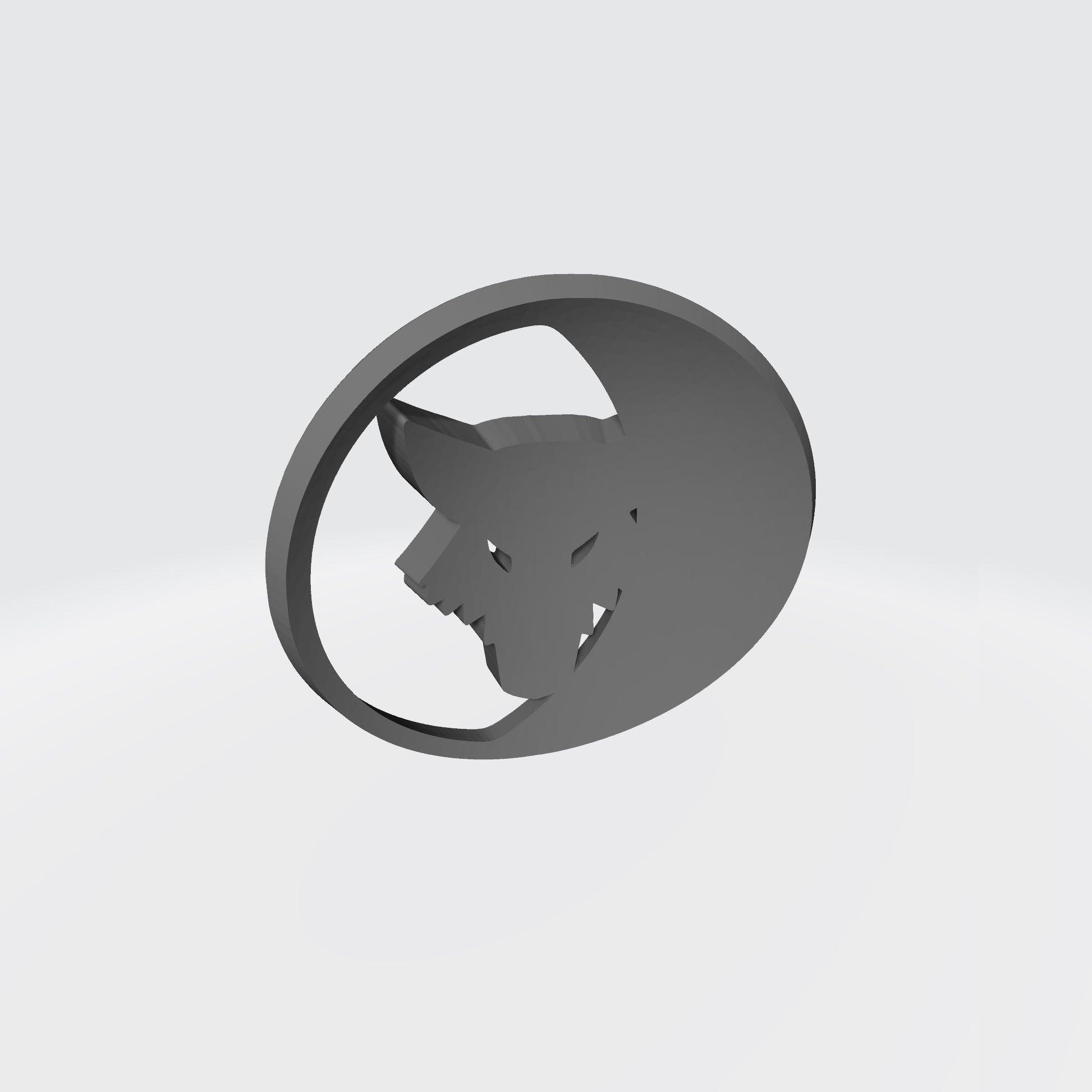 Space Marine Luna Wolves Legion Shoulder Pad Decal for Grimdark Battle Brothers Action Figures