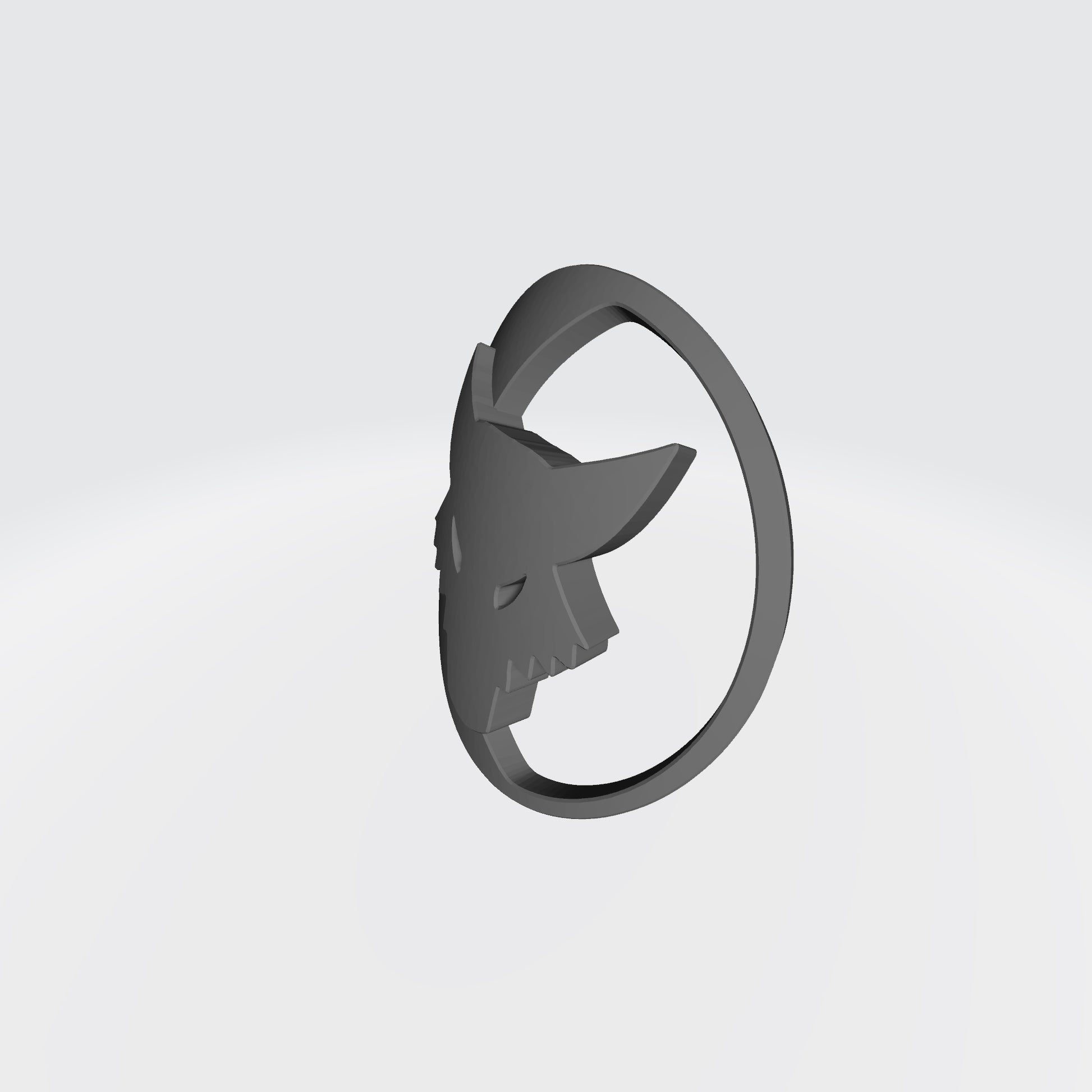 Space Marine Luna Wolves Legion Shoulder Pad Decal for Grimdark Battle Brothers Action Figures