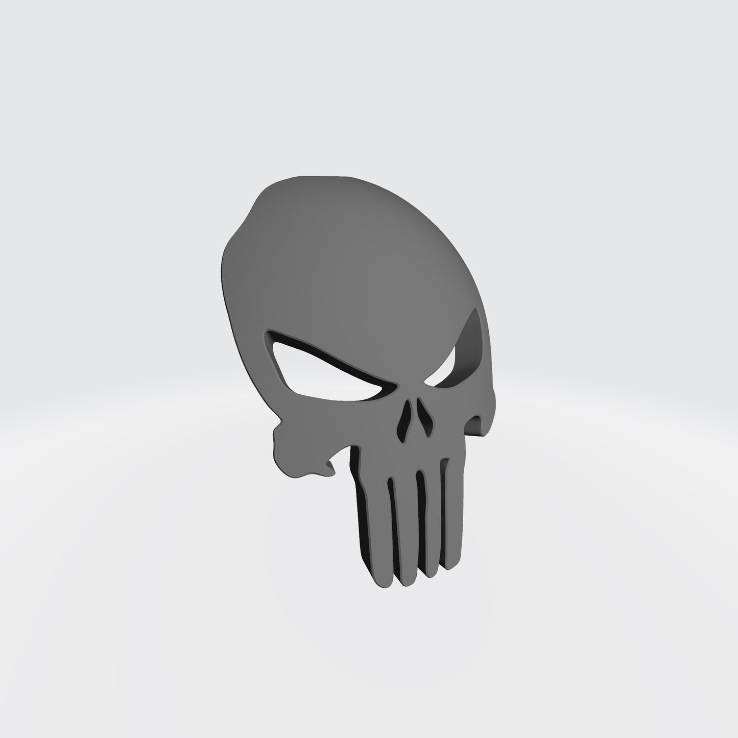 Space Marine Punisher Chapter Shoulder Pad Iconography V2 - Pauldron Decal for McFarlane Toys Grimdark Marine Action Figures