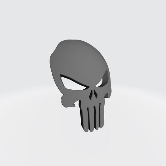 Space Marine Punisher Chapter Shoulder Pad Iconography V2 - Pauldron Decal for McFarlane Toys Grimdark Marine Action Figures